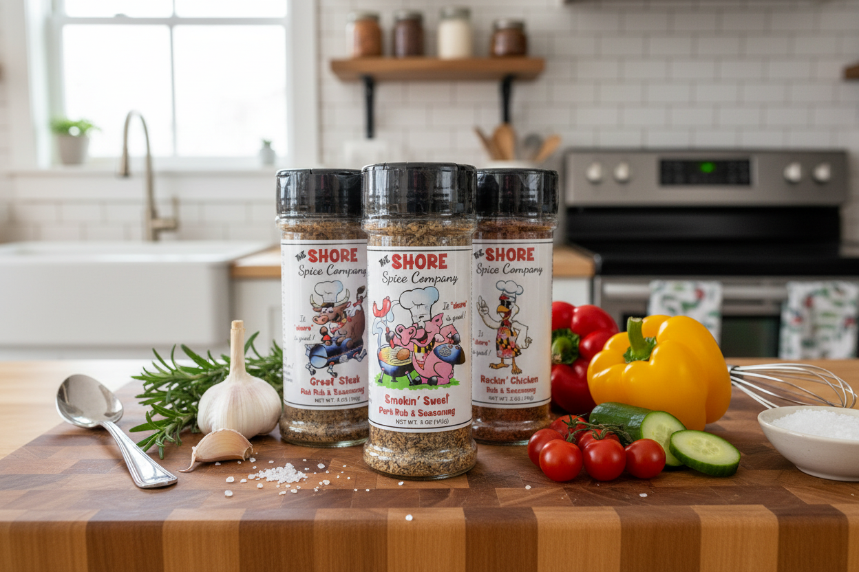 Shore Spice Company in Kitchen